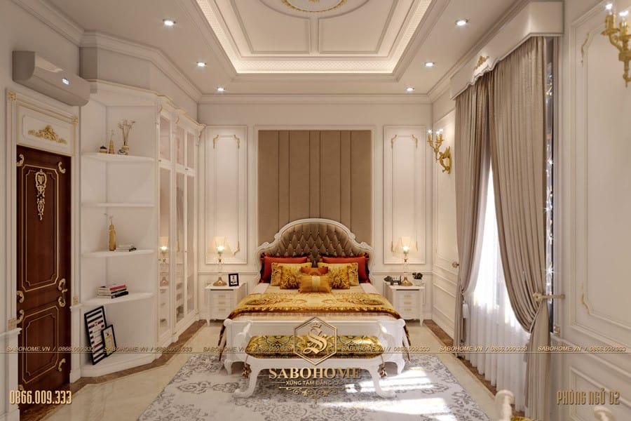 Phòng ngủ vợ chồng phong thủy mệnh Hỏa