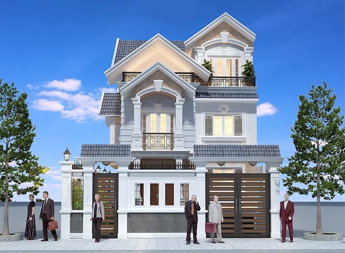 Kinh nghiệm thiết kế biệt thự lâu đài không phải ai cũng biết