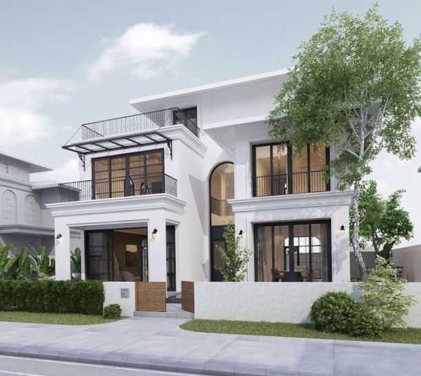 Thiết kế kiến trúc biệt thự với tính ứng dụng cao