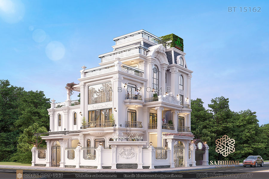 Thiết kế biệt thự tân cổ điển
