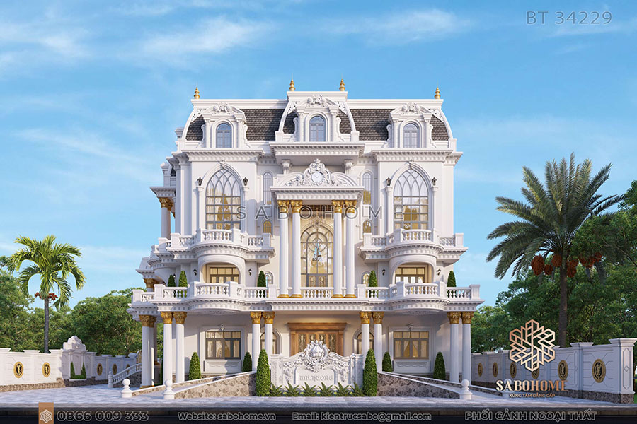 biệt thự cổ điển