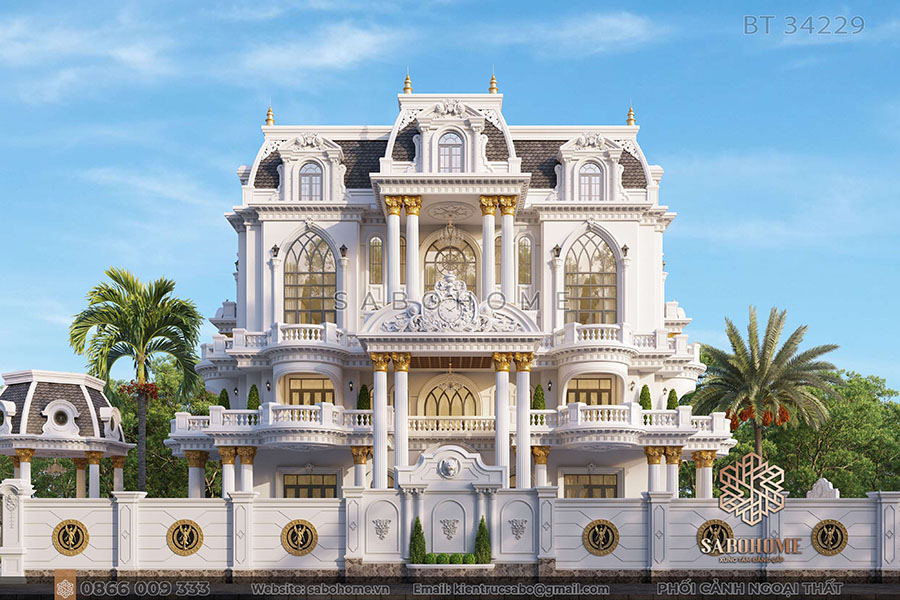 biệt thự cổ điển