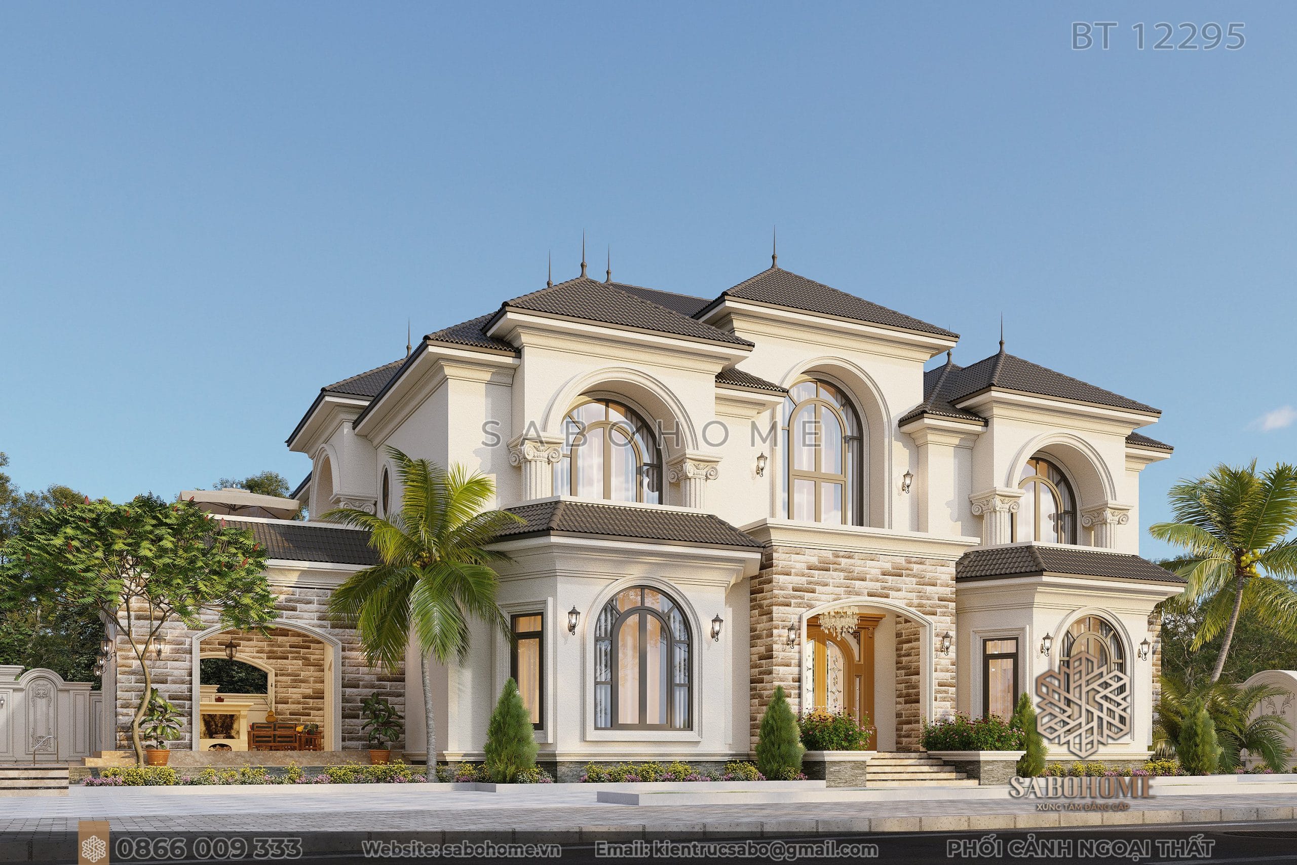 Hòa mình vào không gian sống tân cổ và khám phá sự tinh tế của biệt thự địa Trung Hải Biệt thự tân cổ địa Trung Hải - Nơi kết nối với sự ấm áp và lãng mạn của quá khứ