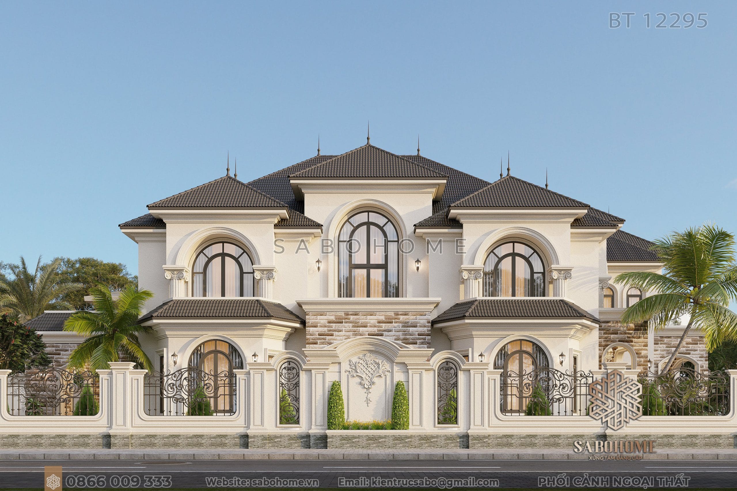 Trải nghiệm sự thanh bình và phong cách sống độc đáo tại biệt thự tân cổ địa Trung Hải Hòa quyện với phong cách sống tân cổ và tận hưởng không gian lãng mạn tại biệt thự địa Trung Hải