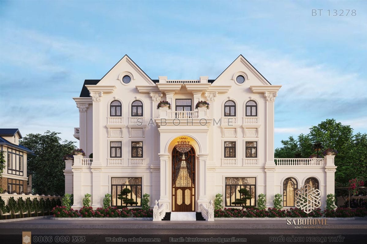 Thiết kế độc đáo, sự tinh tế đến từng chi tiết Trải nghiệm sự tinh tế và sang trọng trong môi trường tân cổ điển
