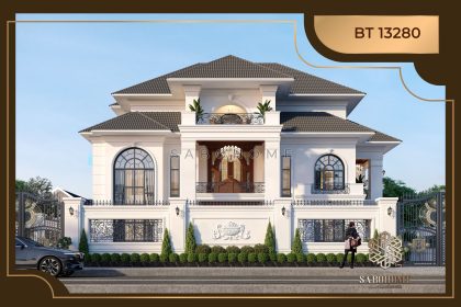 Tạo dựng cuộc sống hoàng gia với biệt thự tân cổ điển tuyệt đẹp của Sabohome