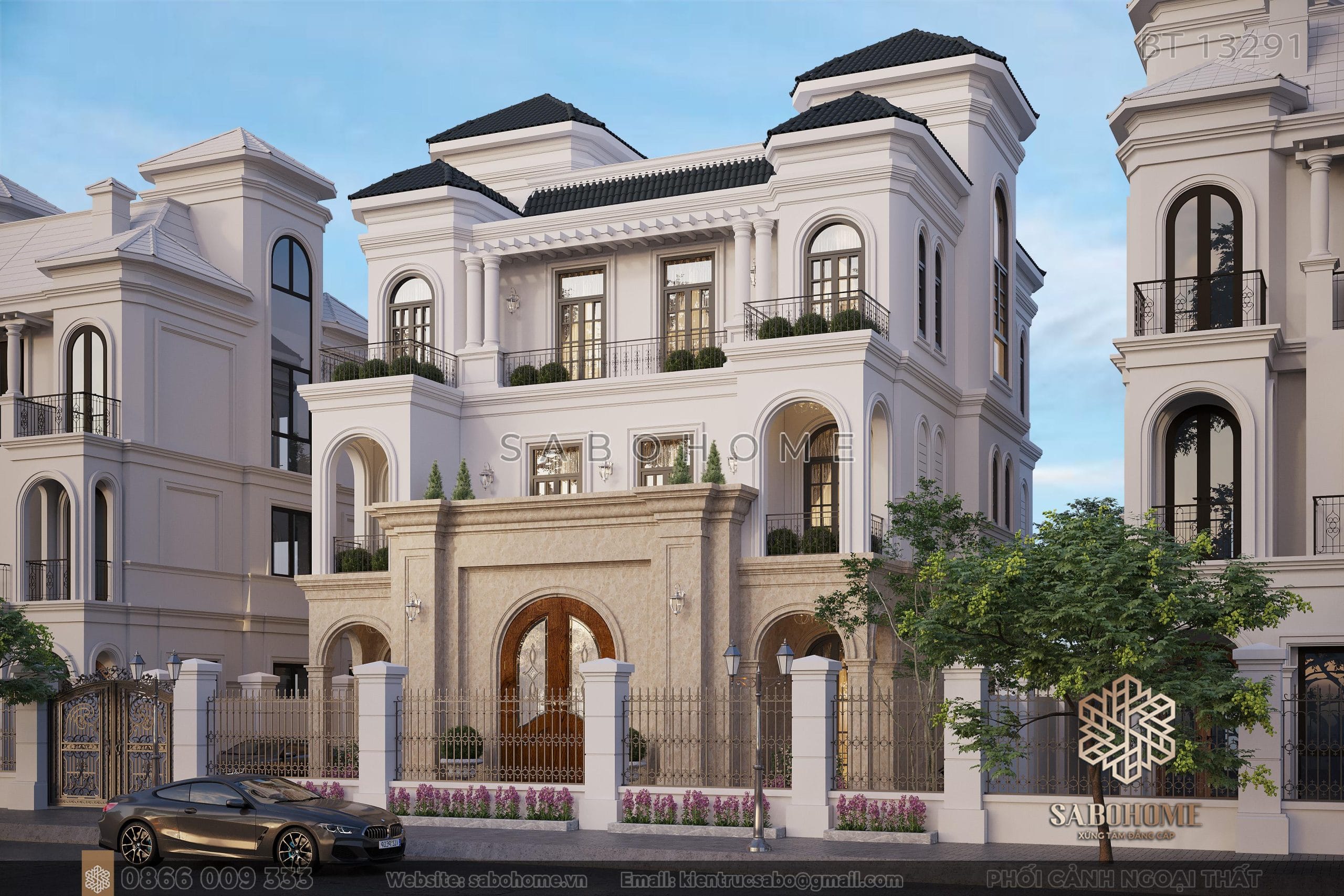Lưu giữ vẻ đẹp và tạo dấu ấn vĩnh cửu với biệt thự tân cổ điển Kết nối với quá khứ và tạo dấu ấn cho tương lai với biệt thự tân cổ điển