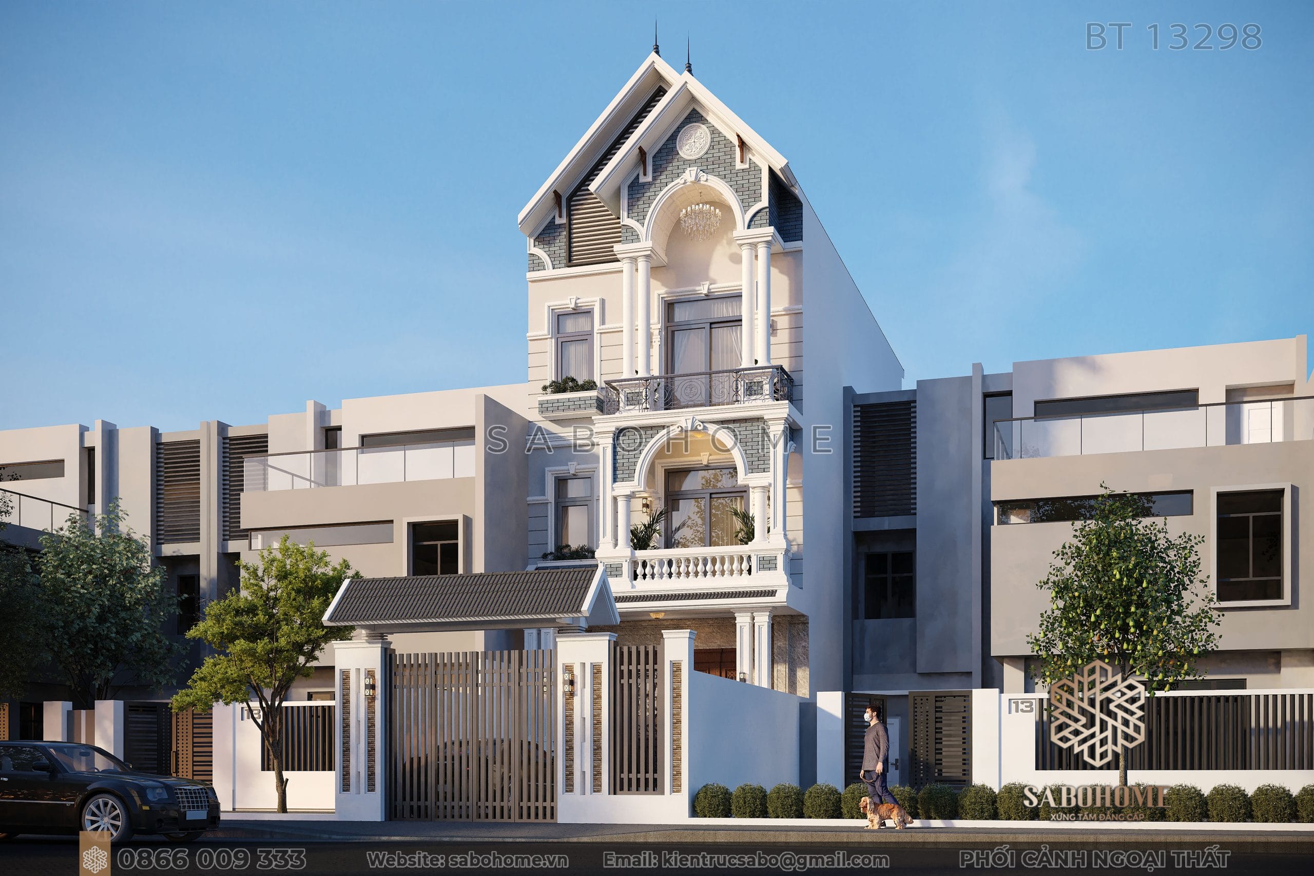 Biệt thự tân cổ điển Sabohome - Chinh phục đẳng cấp và thăng hoa trong cuộc sống Biệt thự tân cổ điển Sabohome - Nơi khám phá sự thanh lịch và đẳng cấp tuyệt đối