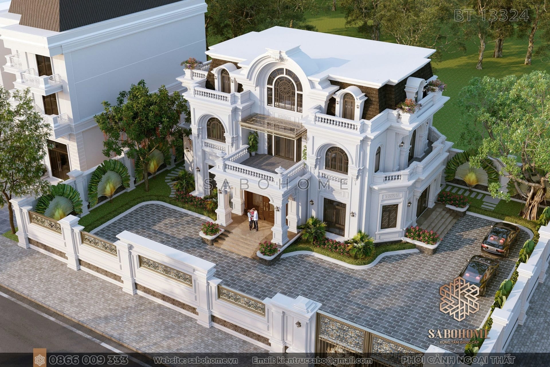 Tận hưởng cuộc sống tối thượng - Biệt thự Sabohome Sống trong vẻ đẹp kinh điển - Lựa chọn biệt thự Sabohome
