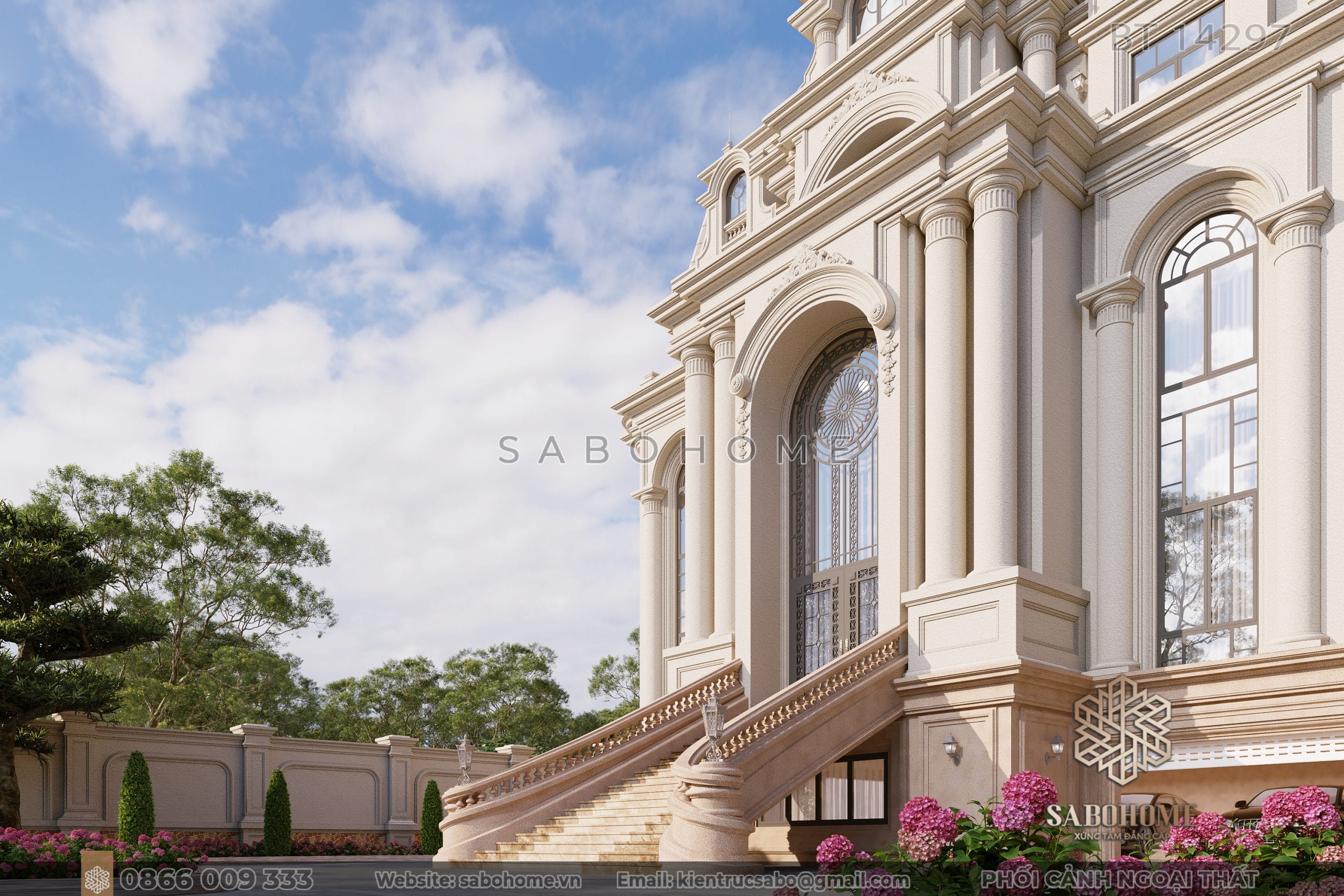 Biệt thự tân cổ điển Sabohome - Nơi gắn kết giữa cái đẹp kinh điển và sự tinh tế hiện đại Khám phá sự tinh tế và sự độc nhất trong từng mảnh ghép của biệt thự tân cổ điển Sabohome