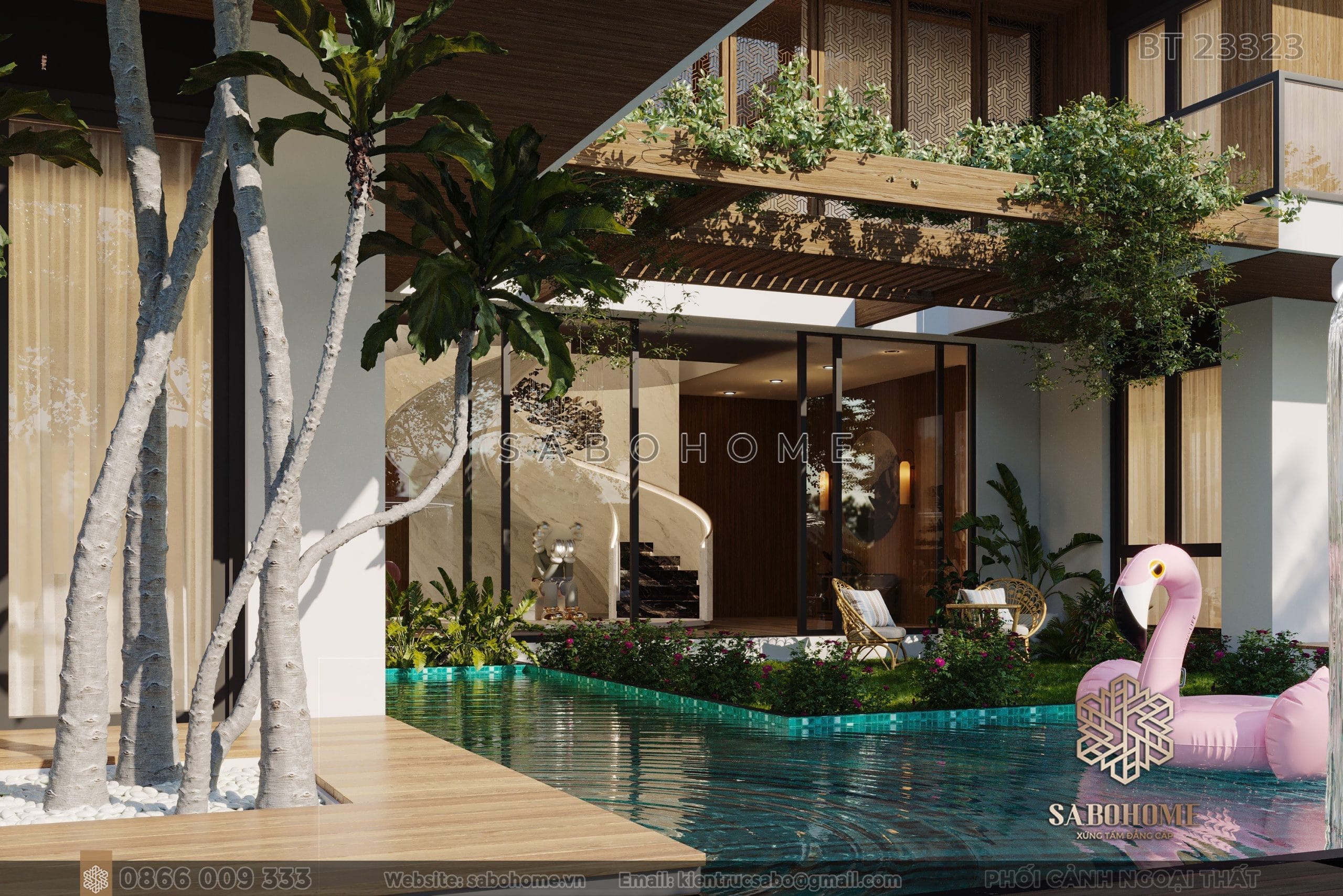 Hiện đại và sang trọng tạo nên biệt thự Sabohome - Tận hưởng cuộc sống đẳng cấp tối đa Biệt thự Sabohome - Tận hưởng cuộc sống đẳng cấp và hiện đại với phong cách