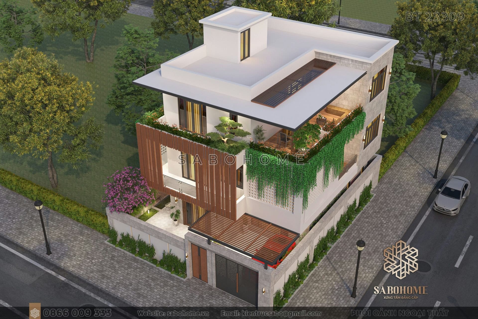 Khám phá sự tinh tế và sự sáng tạo trong thiết kế kiến trúc của biệt thự hiện đại Khám phá sự tinh tế và sự sang trọng trong từng chi tiết kiến trúc của biệt thự hiện đại Sabohome