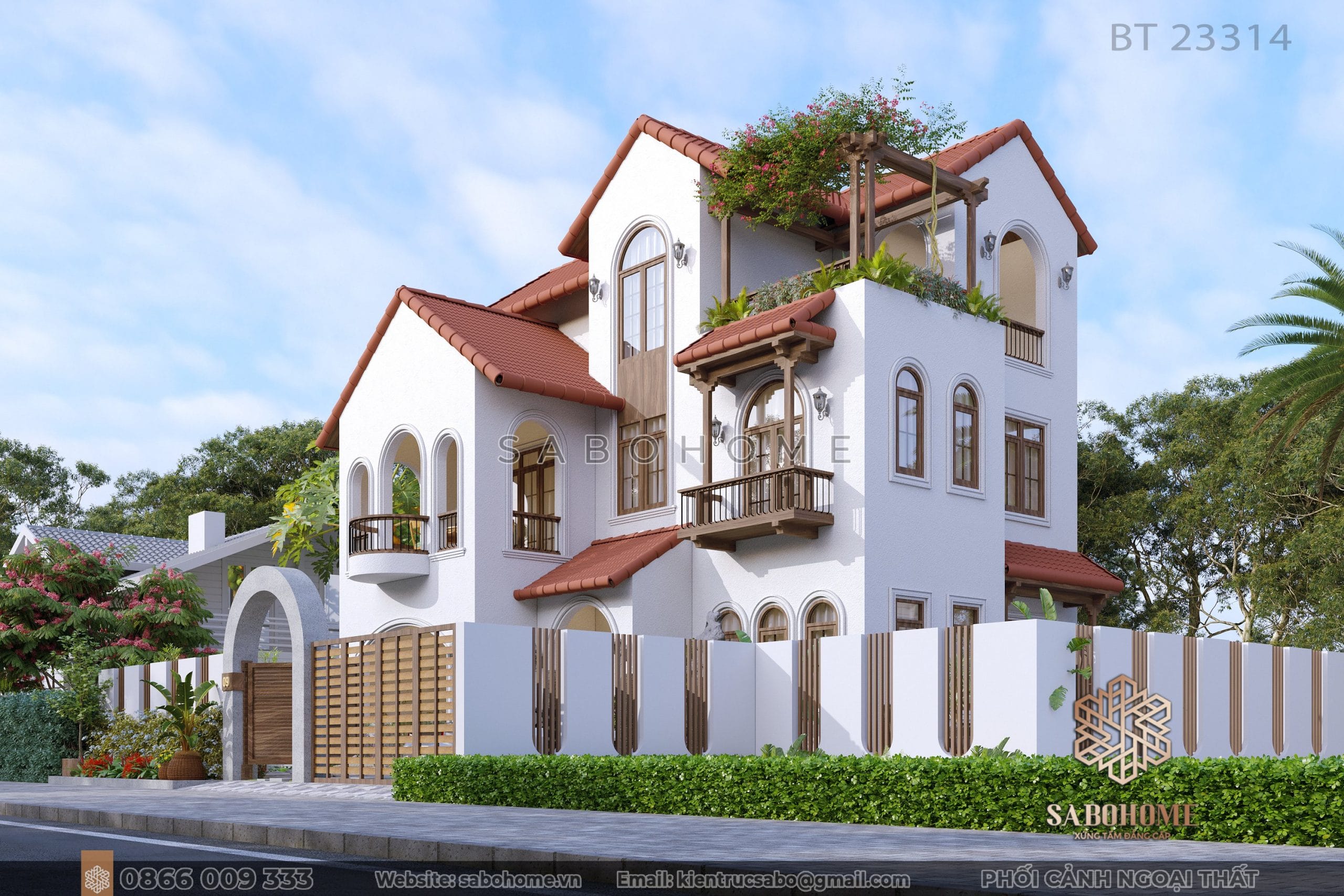 Sabohome - Nét đẹp hiện đại và truyền thống đích thực trong không gian sống Sabohome - Hiện đại và truyền thống hòa quyện tại biệt thự địa Trung Hải