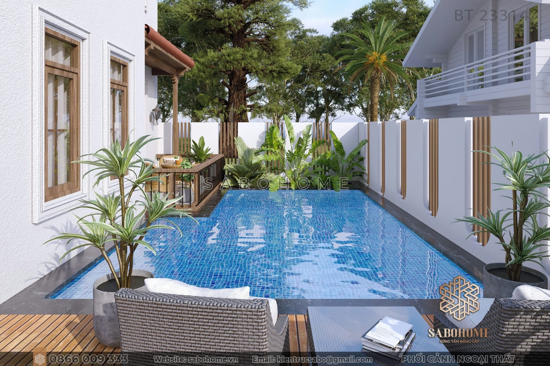Biệt thự Sabohome - Sự kết hợp tuyệt vời giữa hiện đại và truyền thống địa Trung Hải Khám phá sự hài hòa giữa hiện đại và truyền thống - Khám phá biệt thự Sabohome đích thực