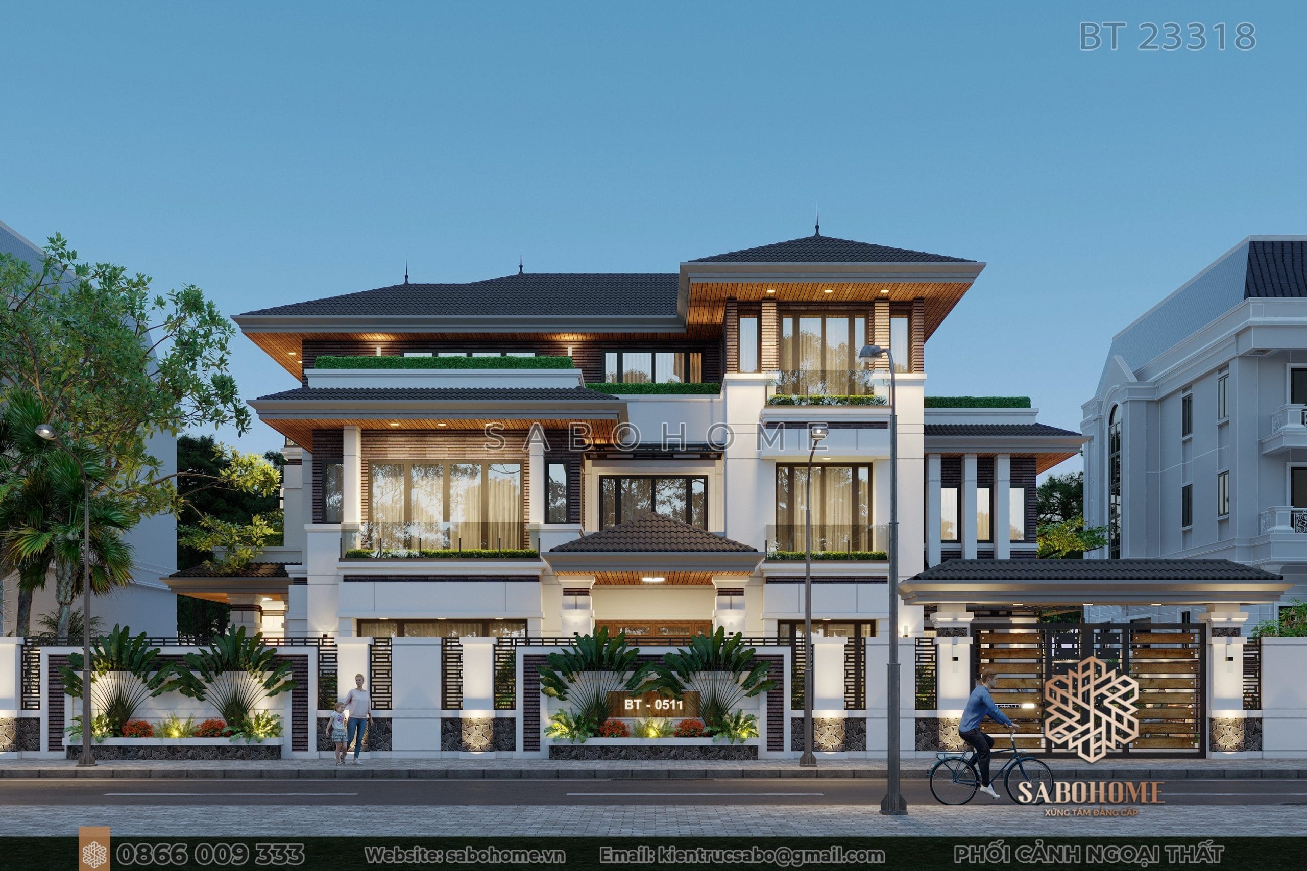 Sabohome - Nơi tạo nên không gian sống với kiến trúc và thiết kế tinh tế vượt trội Sabohome - Kiến trúc và thiết kế tinh tế đến từng chi tiết trong biệt thự