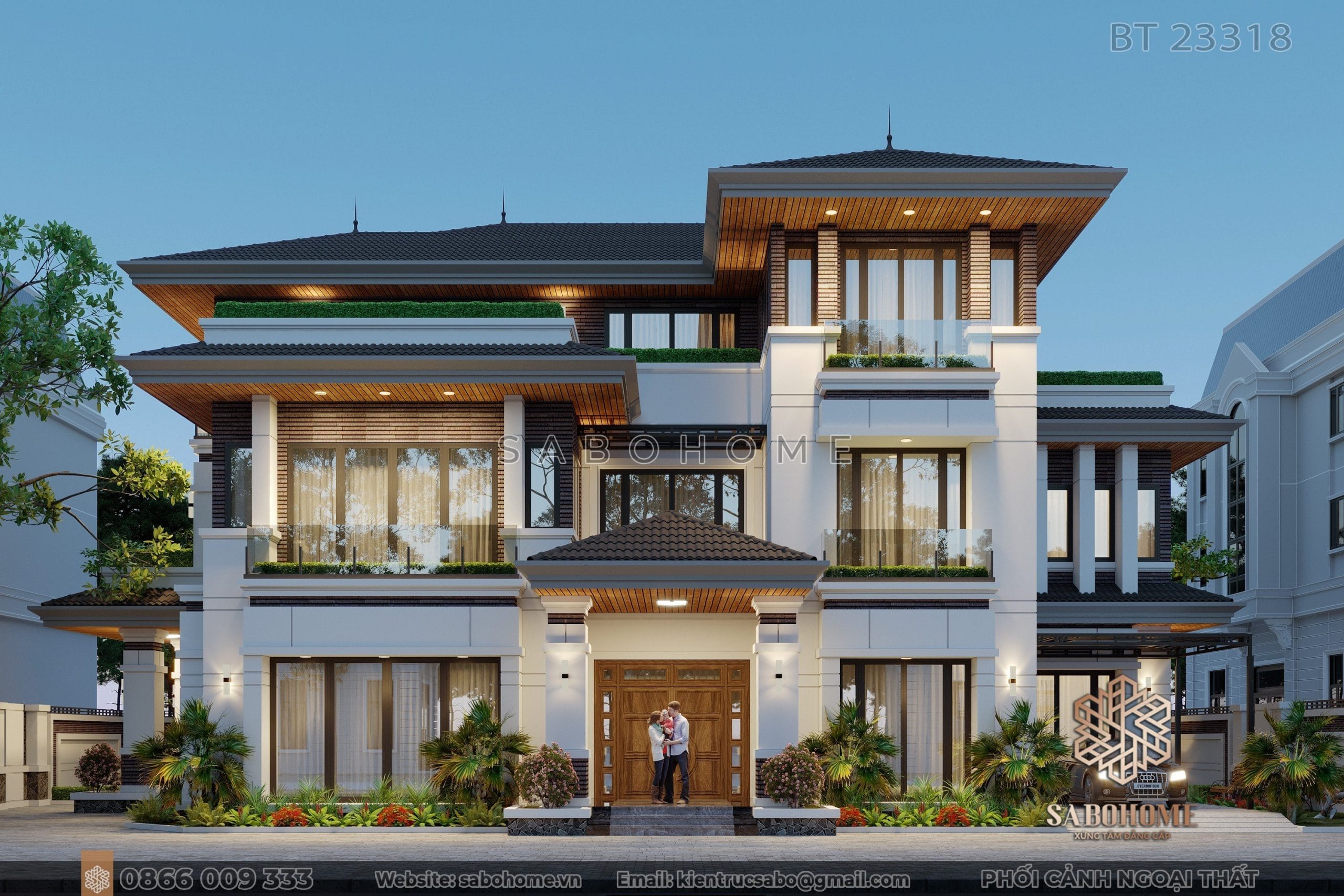 Sống trong không gian kiến trúc và thiết kế tinh tế - Lựa chọn biệt thự Sabohome Khám phá vẻ đẹp kiến trúc và thiết kế tinh tế - Khám phá biệt thự Sabohome đích thực