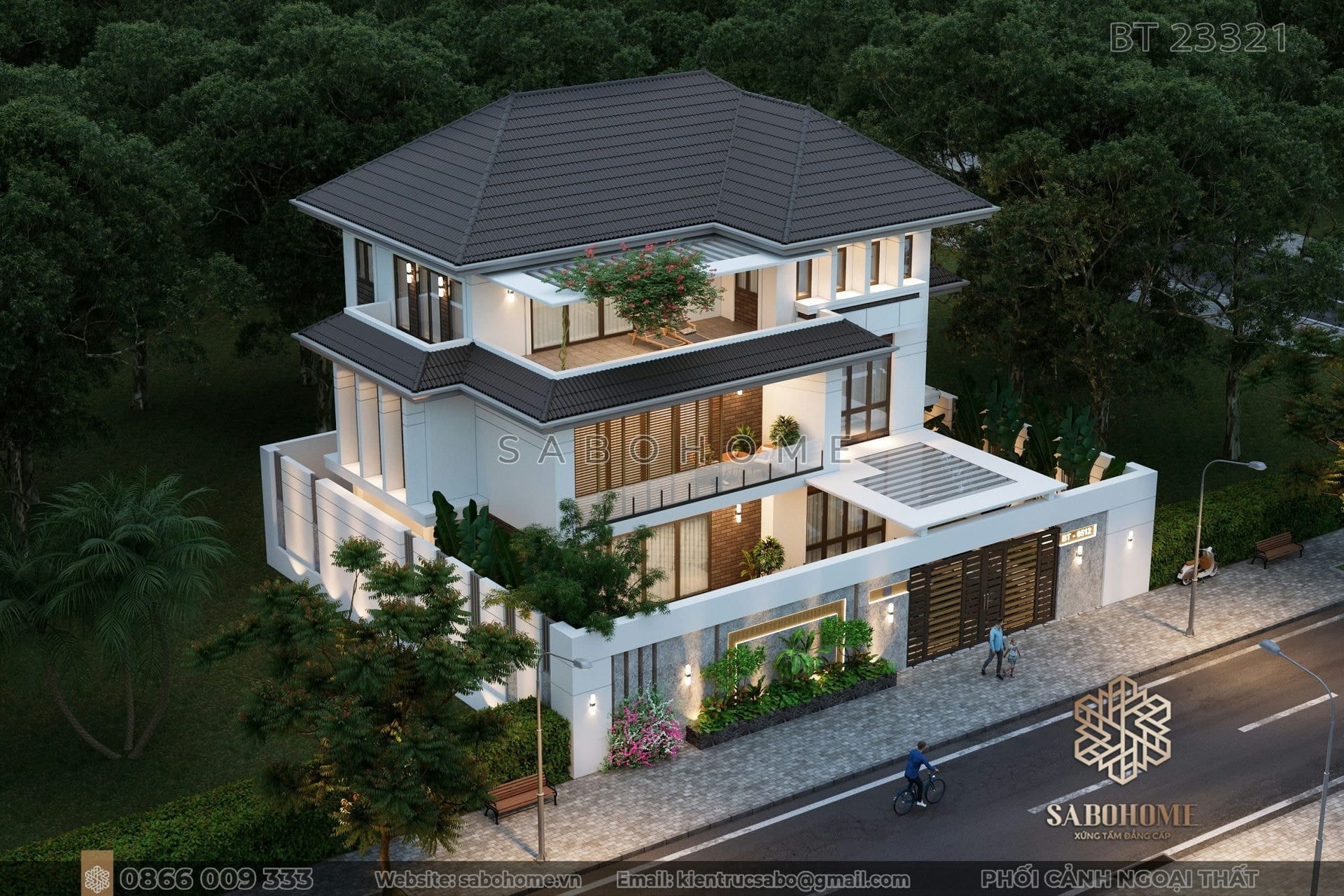 Kết hợp lý tưởng giữa phong cách và tiện nghi - Biệt thự Sabohome mang đến sự hoàn hảo Biệt thự Sabohome - Sự kết hợp tinh tế của phong cách và tiện nghi vượt trội