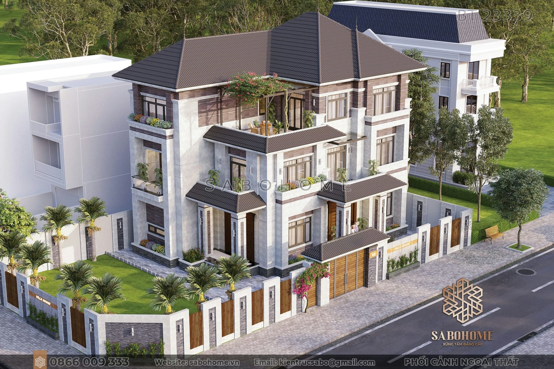 Biệt thự hoàn hảo của Sabohome - Tự hào của cuộc sống đẳng cấp Hãy tận hưởng cuộc sống đẳng cấp tại biệt thự hoàn hảo của Sabohome