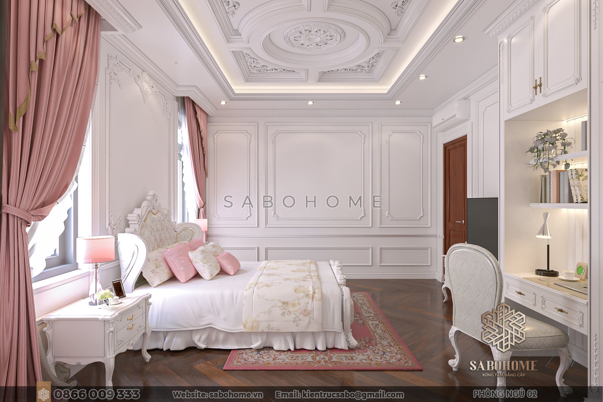 Phòng ngủ màu hồng: Nơi mà mọi niềm vui nhỏ bé trở thành điều lớn lao Phòng ngủ màu hồng: Nơi mở cánh cửa tới thế giới mơ ước và khám phá