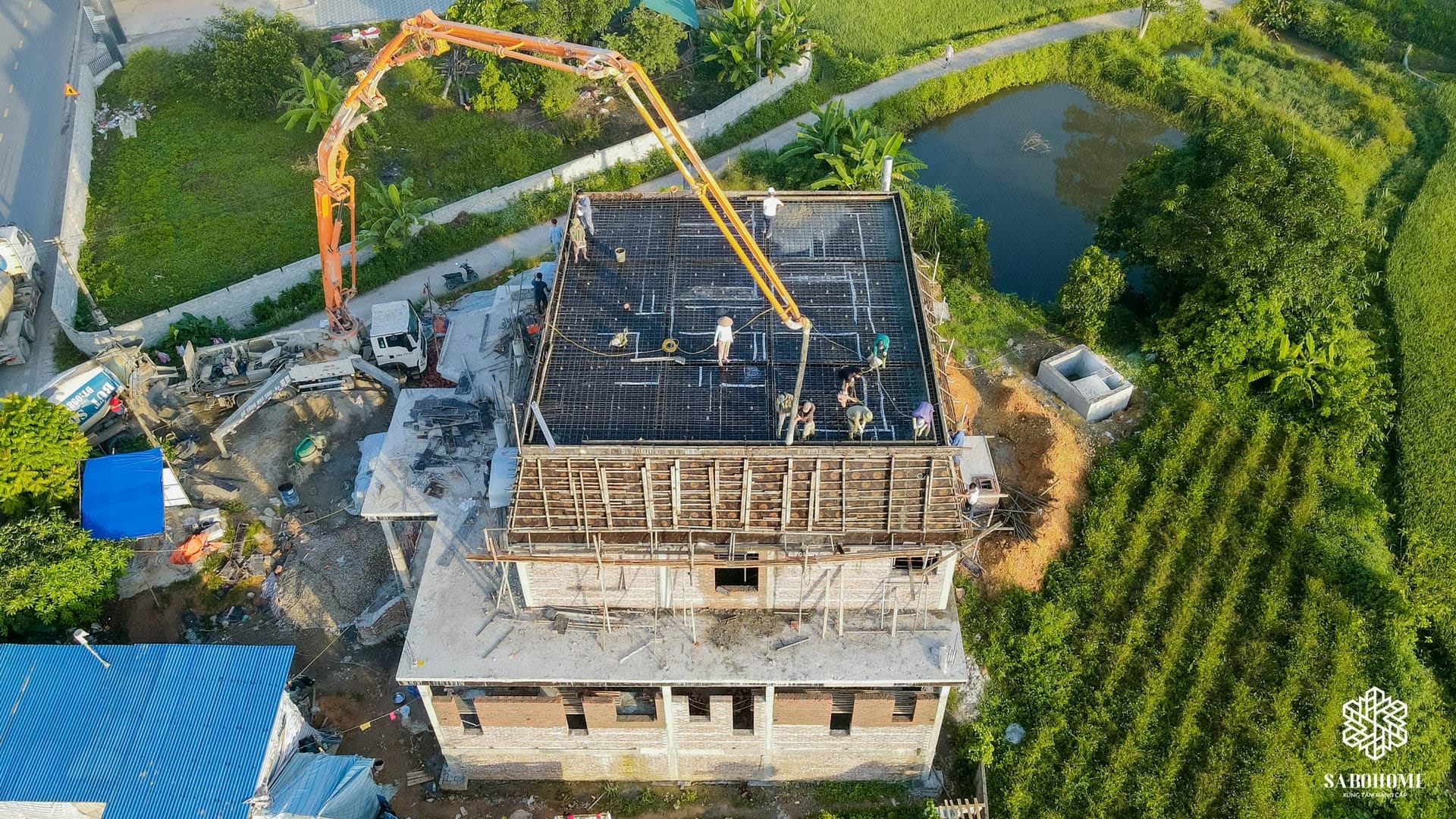 Cập nhật tiến độ thi công - Bước đệm cho biệt thự tân cổ điển đẹp như tranh vẽ Cập nhật tiến độ thi công - Hướng dẫn bạn đến với không gian sống lý tưởng trong biệt thự tân cổ