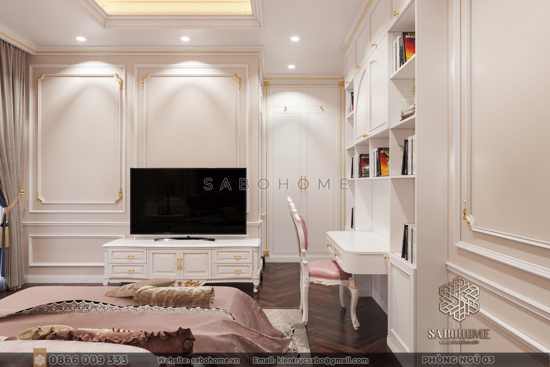 Phòng ngủ màu hồng: Nơi trái tim bé gái được bay lên và thỏa sức mơ mộng Phòng ngủ màu hồng: Khu vực ấm cúng và yên bình để nghỉ ngơi và tận hưởng cuộc sống