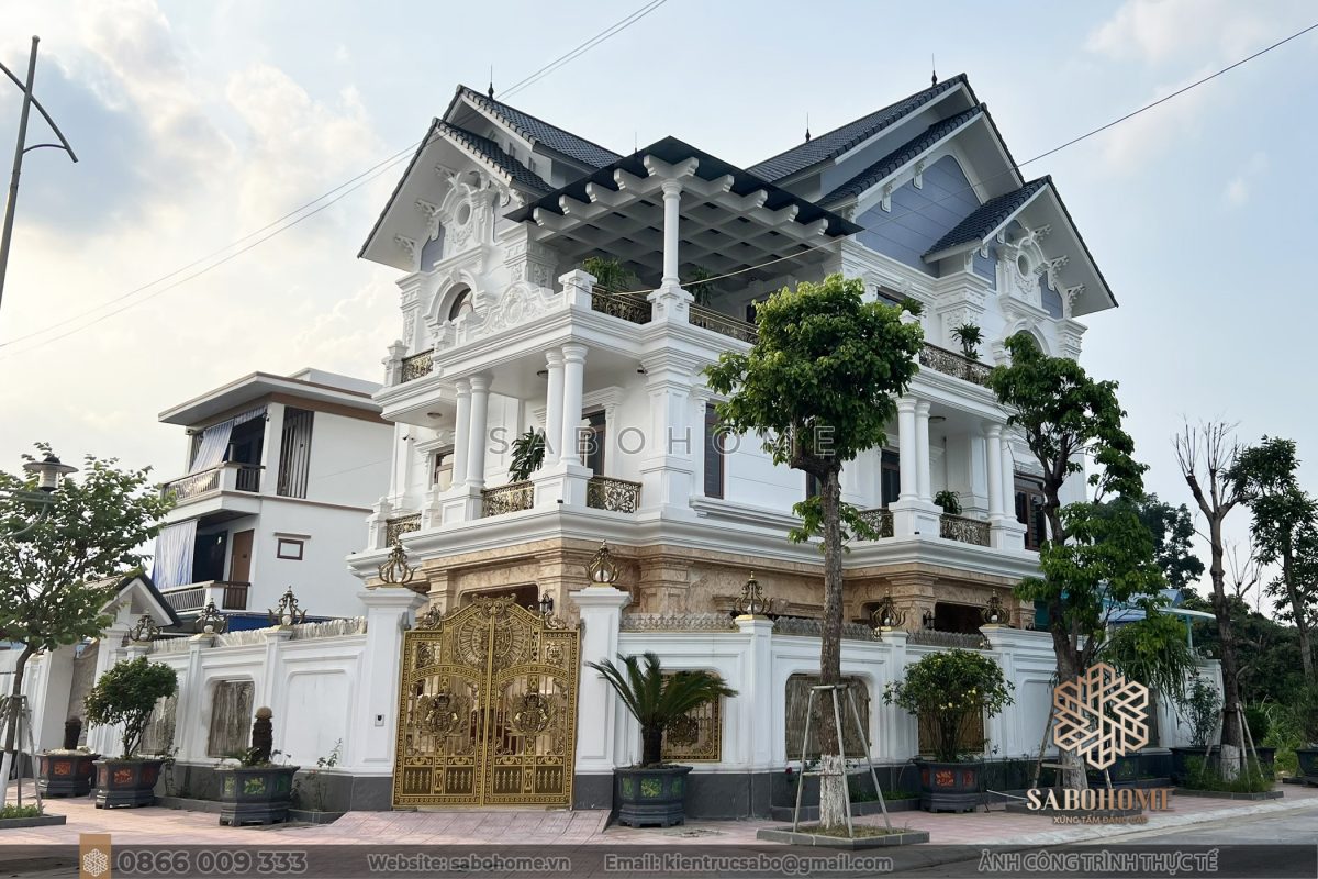 Tạo dựng hạnh phúc gia đình - Biệt thự 3 tầng Thái Nguyên Biệt thự 3 tầng - Tinh hoa kiến trúc và nghệ thuật