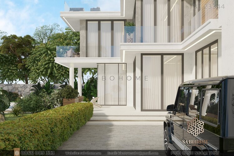 Biệt Thự 3 Tầng - Kỳ Quan Giữa Lòng Bình Định SABOHOME: Nơi Kiến Trúc Hòa Quyện Cùng Thiên Nhiên