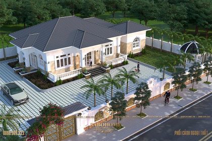 Lý do mẫu nhà vườn 1 tầng được ưu chuộm
