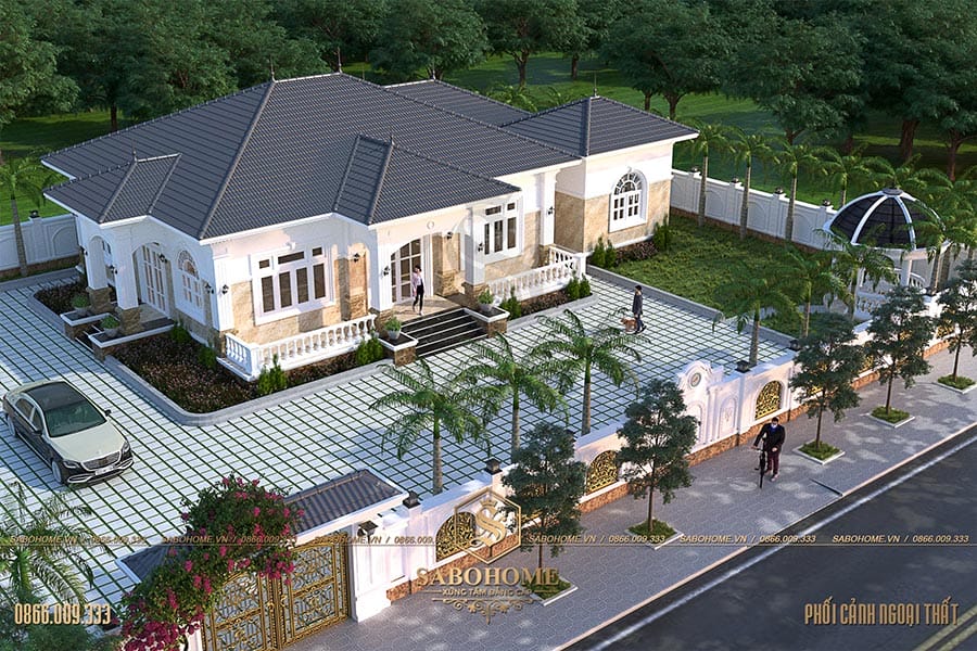 Lý do mẫu nhà vườn 1 tầng được ưu chuộm
