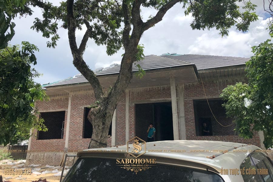 Thiết kế - Thi công biệt thự vườn 1 tầng ở Quảng Ninh - TCBT64