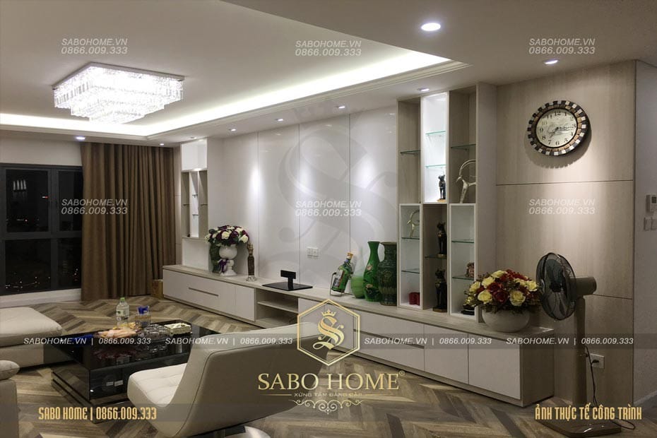Thiết Kế Và Thi Công Nội Thất  Chung Cư Anh Hoàng - Hà Nội