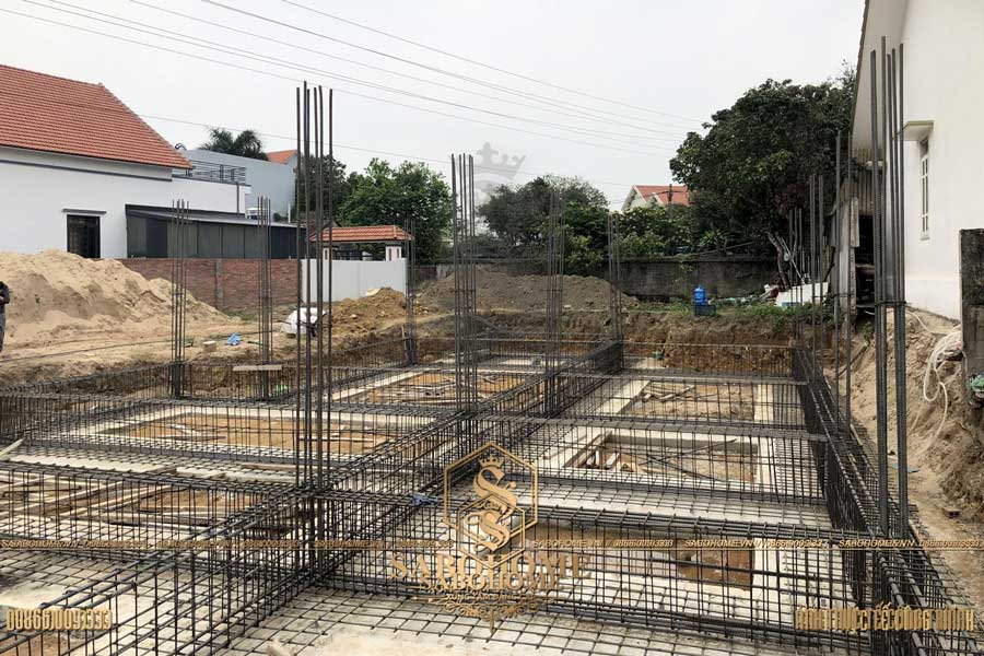 Thi công trọn gói biệt thự 2 tầng ở Móng Cái - Quảng Ninh BT1945