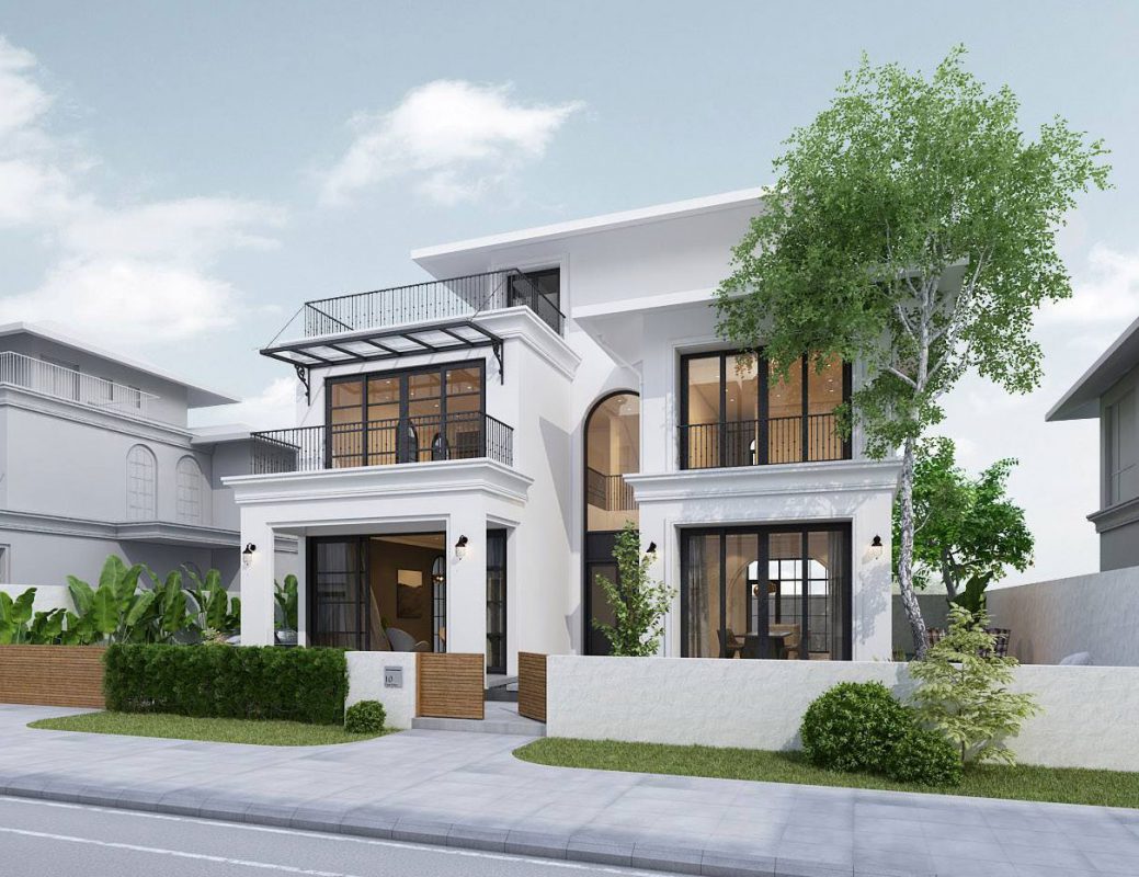 CÔNG TY THIẾT KẾ BIỆT THỰ 2 TẦNG CHUYÊN NGHIỆP