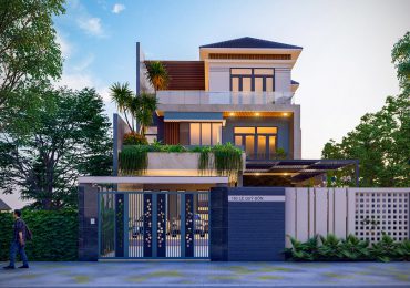 THI CÔNG BIỆT THỰ 3 TẦNG HIỆN ĐẠI TẠI SABOHOME