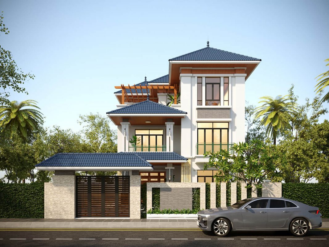 Thiết kế biệt thự 3 tầng hợp phong thủy cần lưu ý những gì?