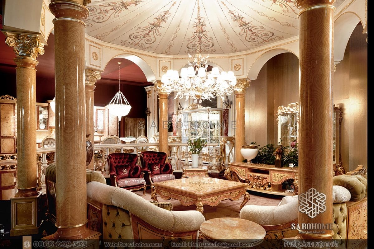 Bộ sưu tập nội thất phong cách hoàng gia HERMITAGE của hãng SOCCI