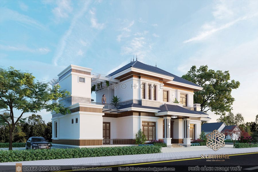 mau-biet-thu-2-tang-mai-nhat-bt-2110-03 biệt thự 2 tầng sabo home