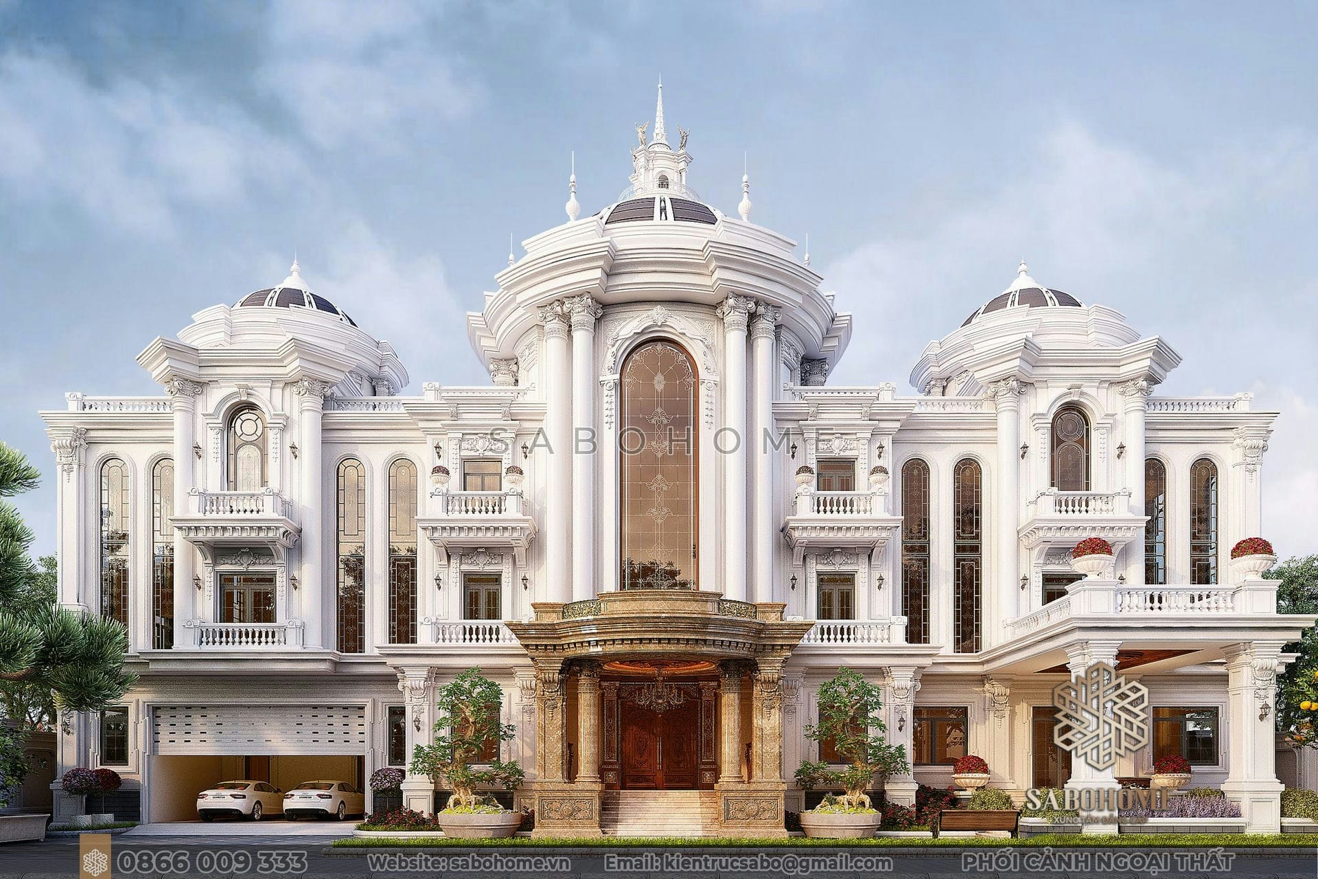 thiết kế kiến trúc biệt thự đẹp