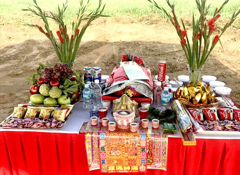 mâm cúng thổ địa