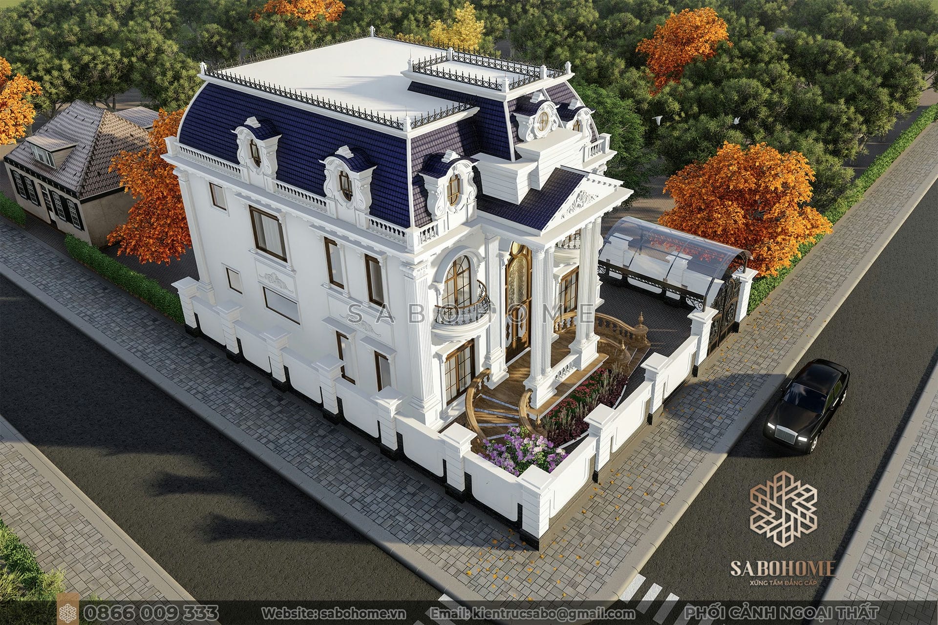 thiet-ke-biet-thu-3-tang-tan-co-dien-mai-mansard-BT2131-2