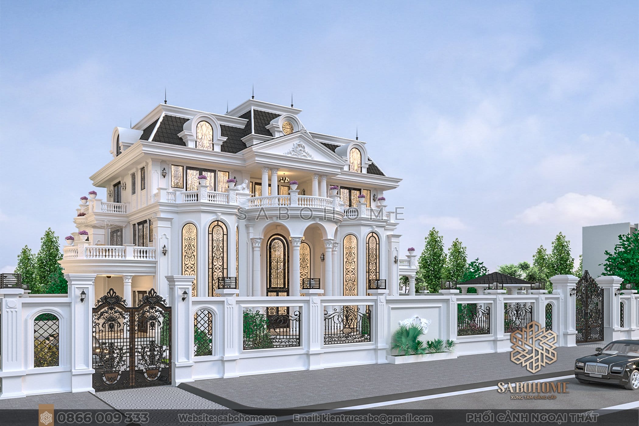 chiem-nguong-biet-thu-mai-mansard-3-tang-tan-co-dien-bt2158
