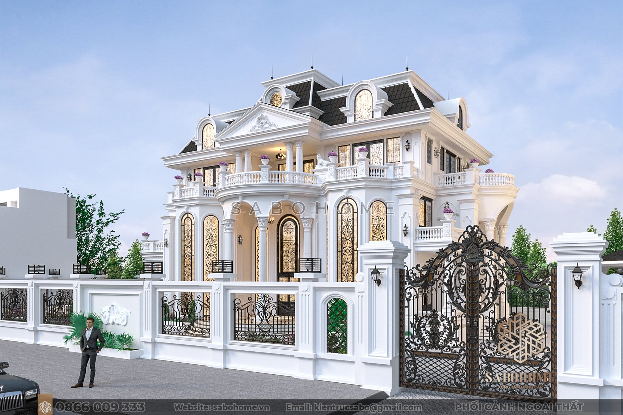 chiem-nguong-biet-thu-mai-mansard-3-tang-tan-co-dien-bt2158