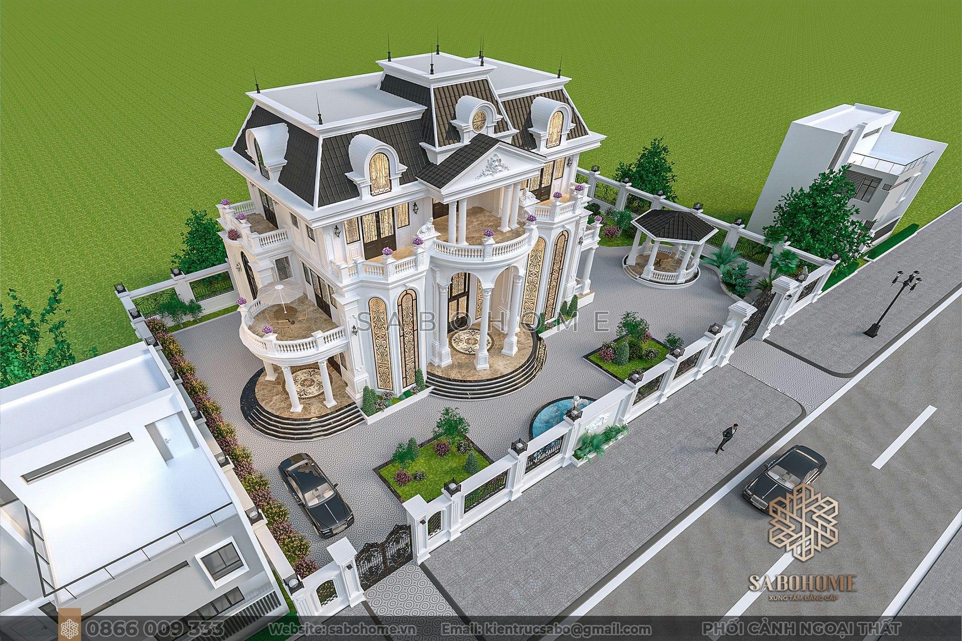 chiem-nguong-biet-thu-mai-mansard-3-tang-tan-co-dien-bt2158