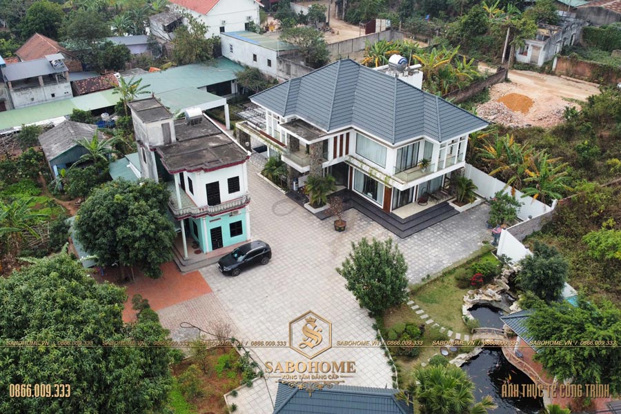 Thiết kế và thi công sân vườn nhà Anh Ngọc - Sóc Sơn