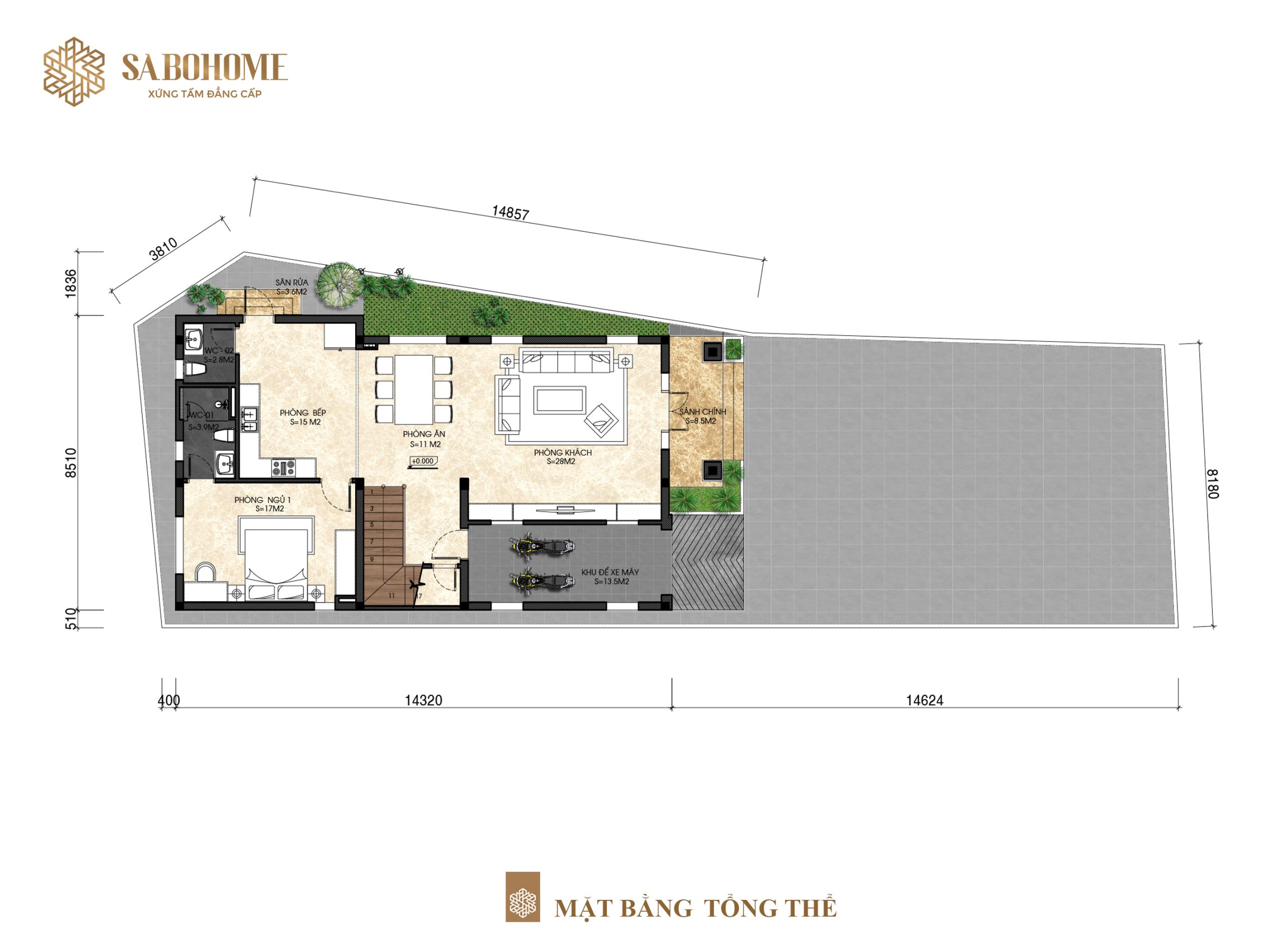 Mặt bằng tổng thể