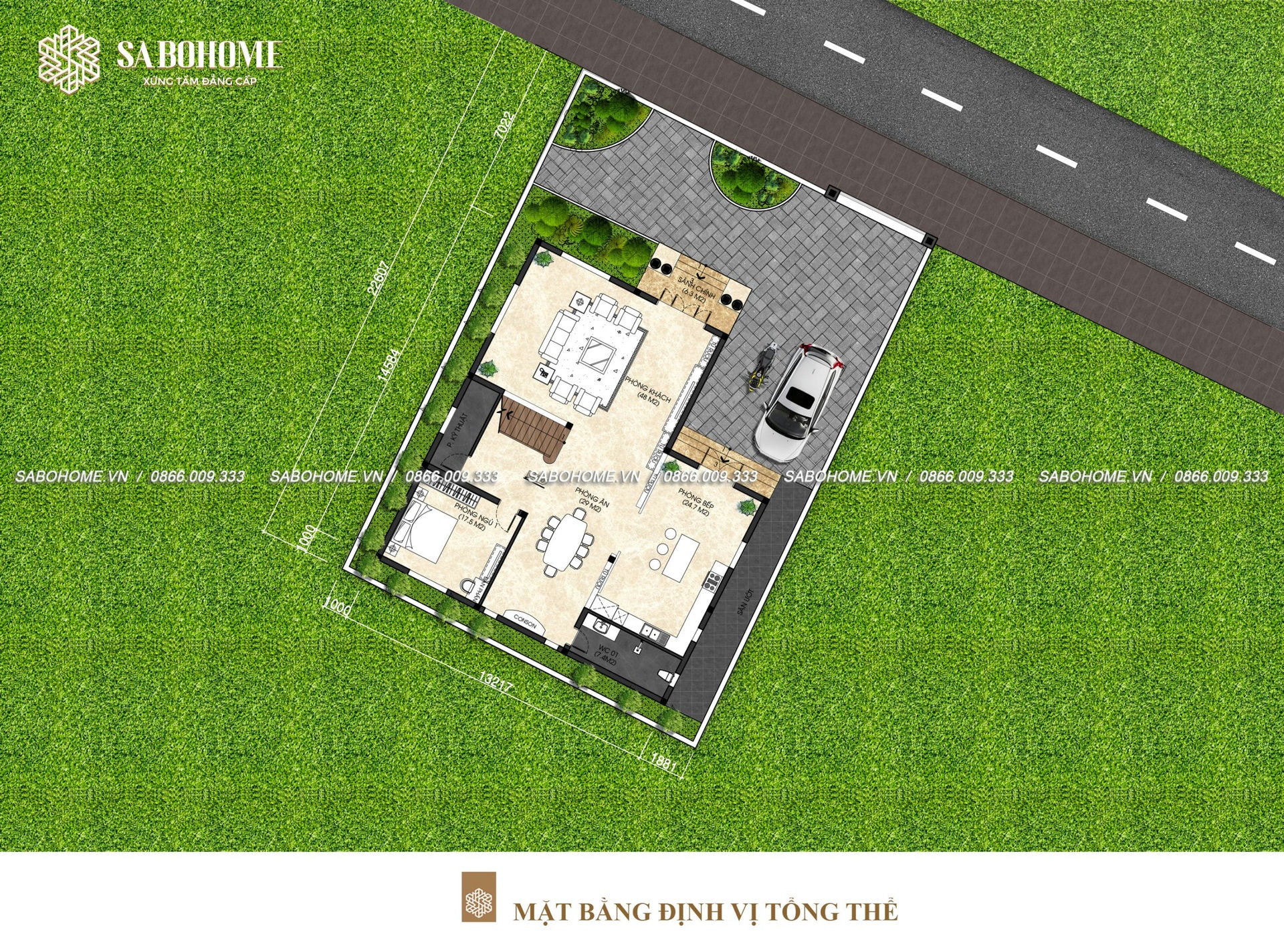 Mặt bằng tổng thể