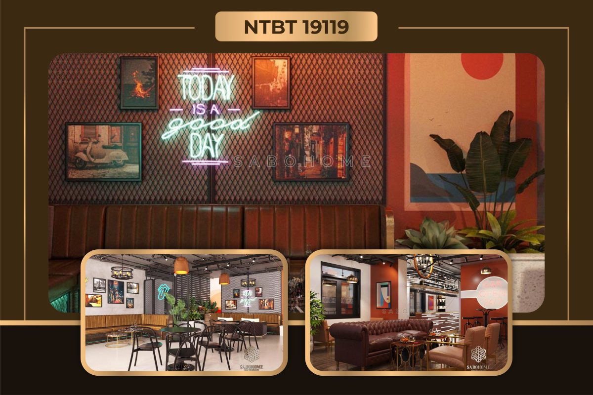 Thiết kế nội thất tổ hợp kinh doanh cafe, sky bar - NTBT19119