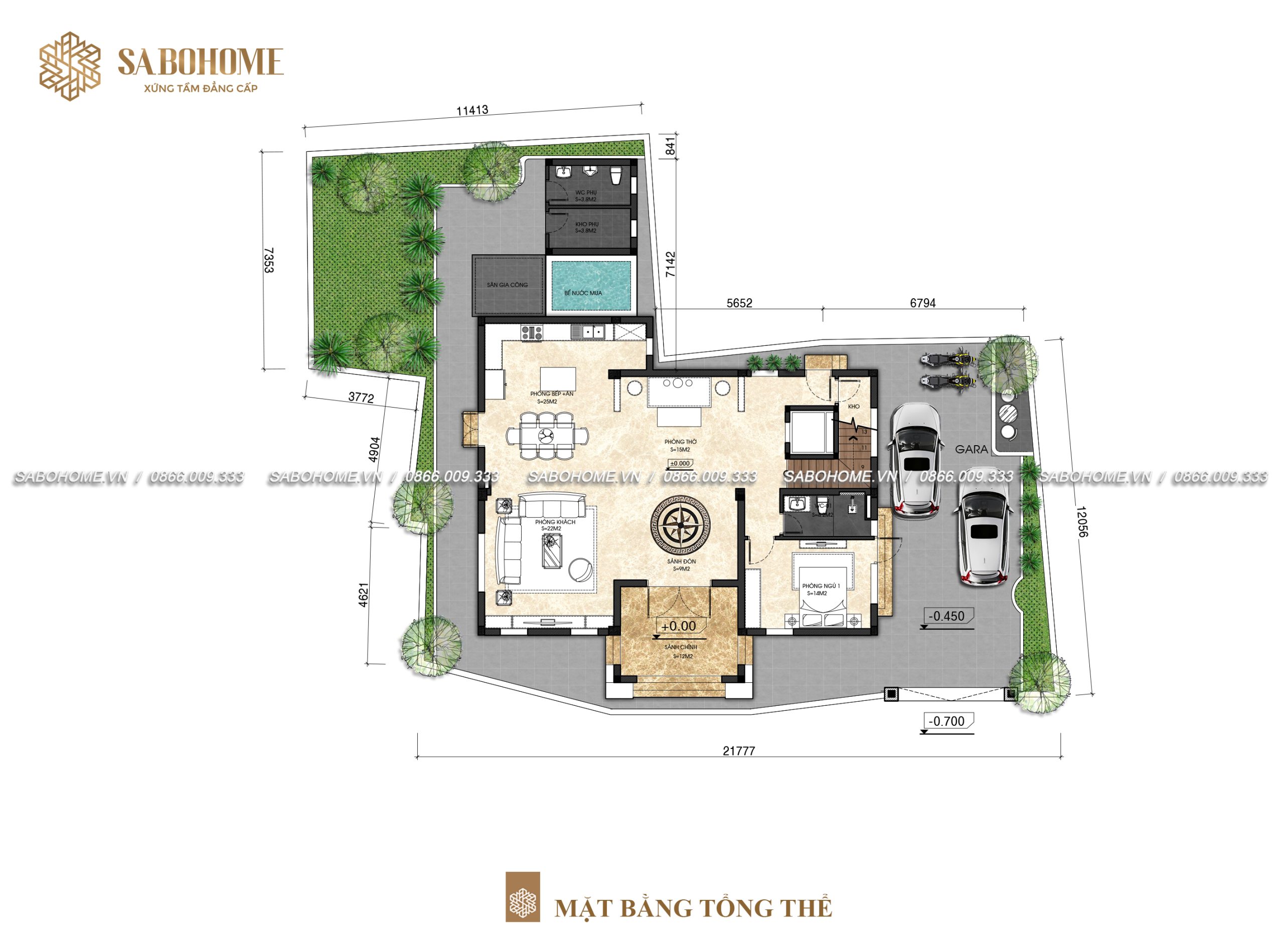 Mặt bằng tổng thể