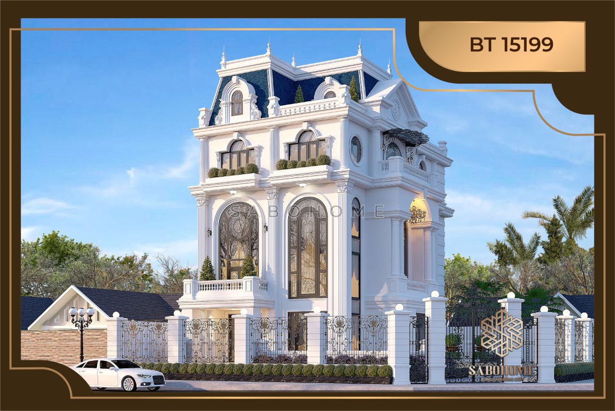 Biệt thự tân cổ điển 5 tầng đỉnh cao - BT15199