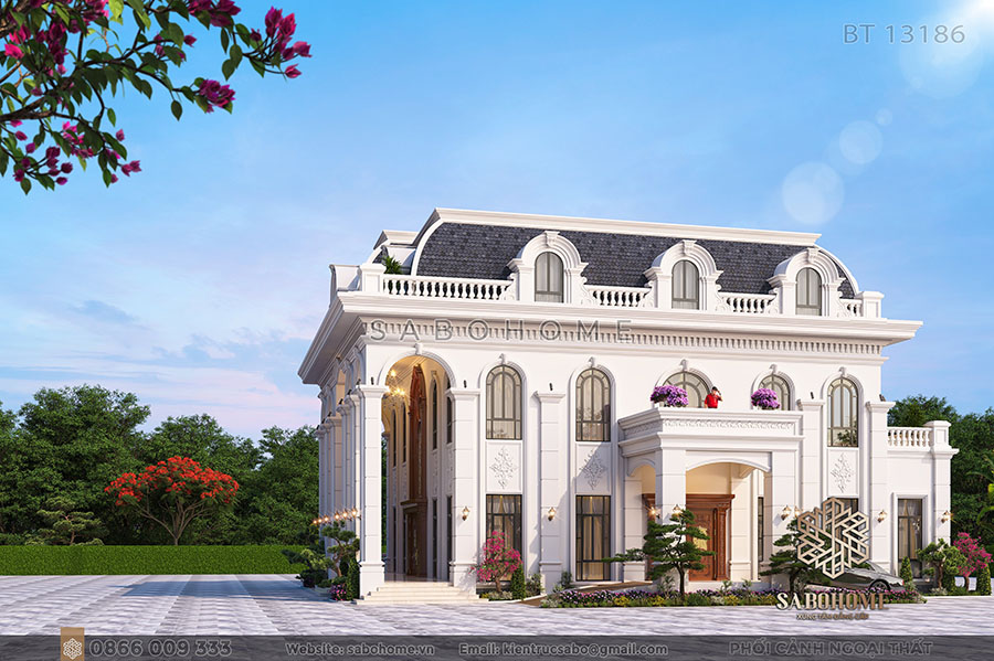 choang-ngop-voi-biet-thu-tan-co-dien-3-tang-mai-mansard-BT13186 -1